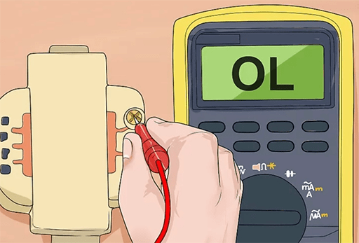 A picture about how to verify the condition of external fuses